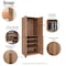 Manhattan Comfort Lee Module Wardrobe 1.0 & 3.0 Closet in Golden Brown, 2PK 2-WC0013-GB - alternate 9
